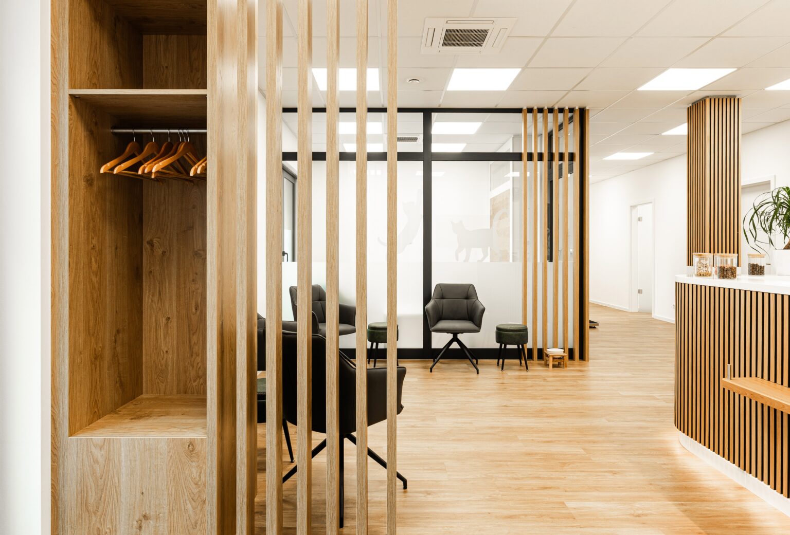 Eingangsbereich Tierarztpraxis